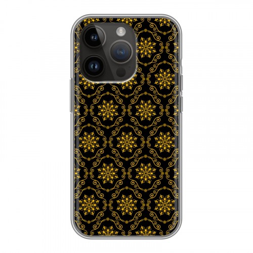 Дизайнерский силиконовый чехол для Iphone 14 Pro Современное барокко