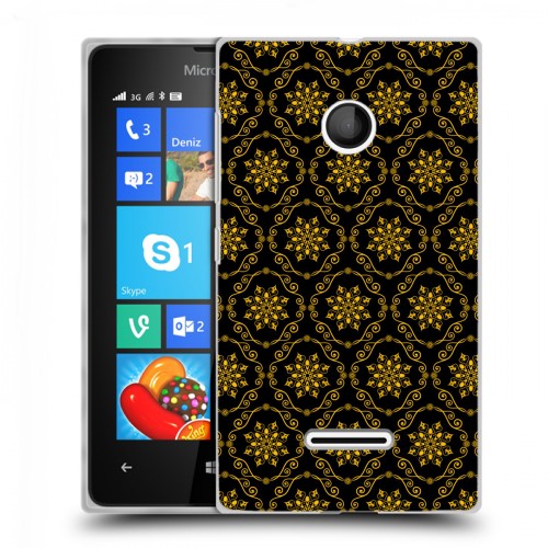 Дизайнерский пластиковый чехол для Microsoft Lumia 435 Современное барокко