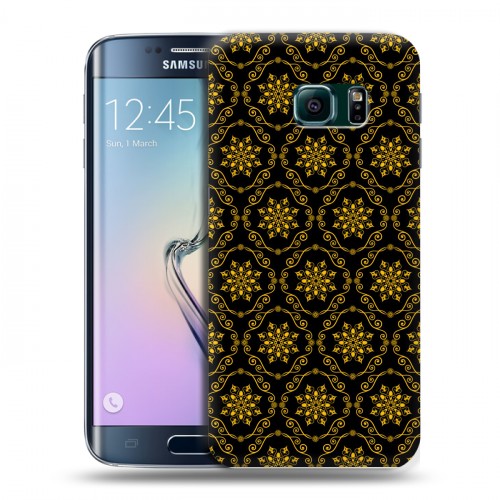 Дизайнерский силиконовый чехол для Samsung Galaxy S6 Edge Современное барокко