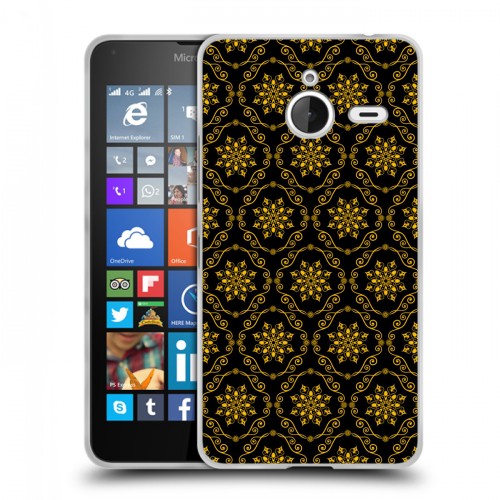 Дизайнерский пластиковый чехол для Microsoft Lumia 640 XL Современное барокко
