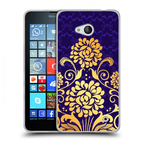 Дизайнерский пластиковый чехол для Microsoft Lumia 640 Современное барокко