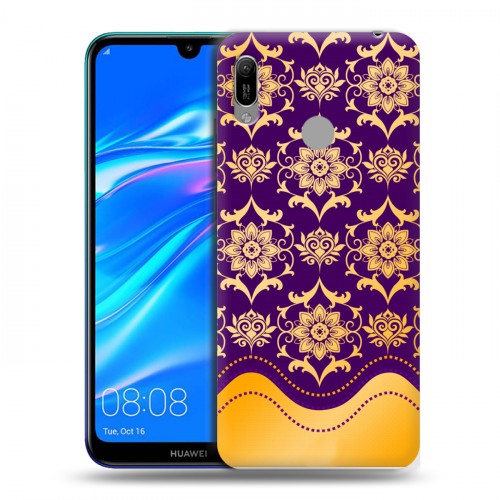 Дизайнерский пластиковый чехол для Huawei Y6 (2019) Современное барокко