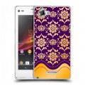 Дизайнерский пластиковый чехол для Sony Xperia L Современное барокко