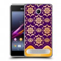 Дизайнерский силиконовый чехол для Sony Xperia E1 Современное барокко