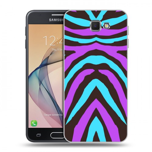 Дизайнерский пластиковый чехол для Samsung Galaxy J5 Prime Узоры шкур