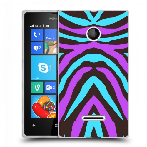 Дизайнерский пластиковый чехол для Microsoft Lumia 435 Узоры шкур