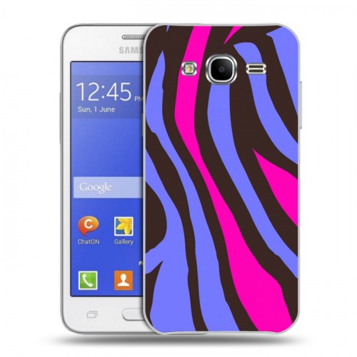 Дизайнерский пластиковый чехол для Samsung Galaxy J7 Узоры шкур