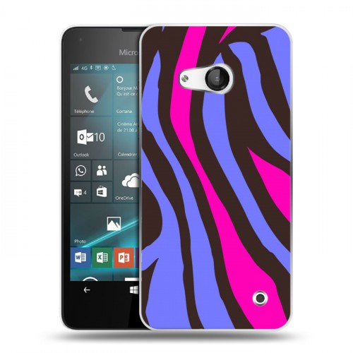 Дизайнерский пластиковый чехол для Microsoft Lumia 550 Узоры шкур