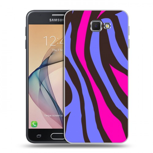 Дизайнерский пластиковый чехол для Samsung Galaxy J5 Prime Узоры шкур