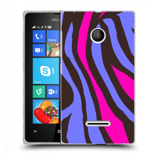 Дизайнерский пластиковый чехол для Microsoft Lumia 435 Узоры шкур