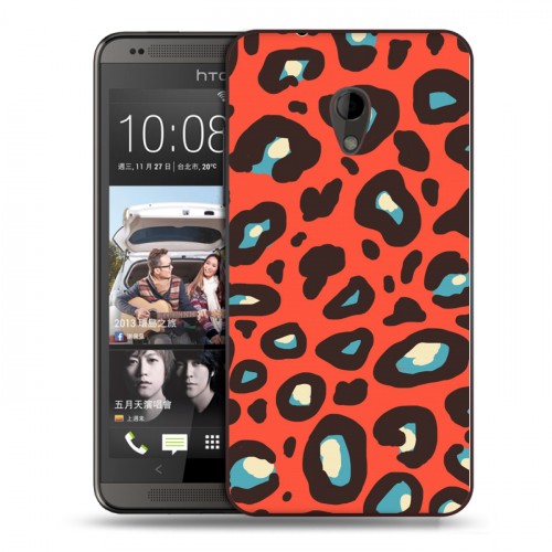 Дизайнерский пластиковый чехол для HTC Desire 700 Узоры шкур