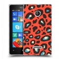 Дизайнерский пластиковый чехол для Microsoft Lumia 435 Узоры шкур