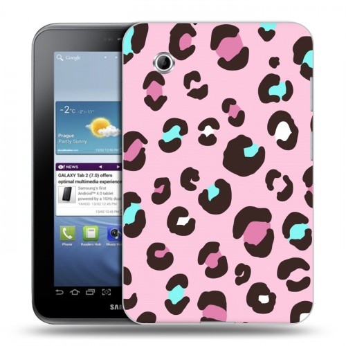 Дизайнерский силиконовый чехол для Samsung Galaxy Tab 2 7.0 Узоры шкур