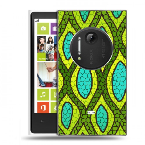 Дизайнерский пластиковый чехол для Nokia Lumia 1020 Узоры шкур