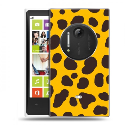 Дизайнерский пластиковый чехол для Nokia Lumia 1020 Узоры шкур