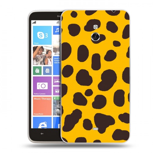 Дизайнерский пластиковый чехол для Nokia Lumia 1320 Узоры шкур