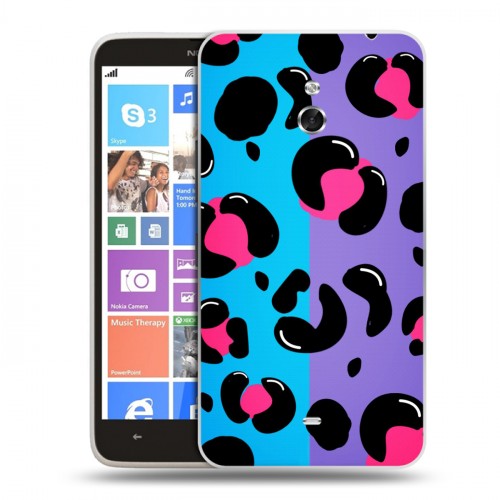 Дизайнерский пластиковый чехол для Nokia Lumia 1320 Узоры шкур