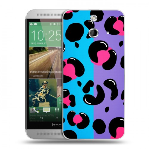 Дизайнерский пластиковый чехол для HTC One E8 Узоры шкур