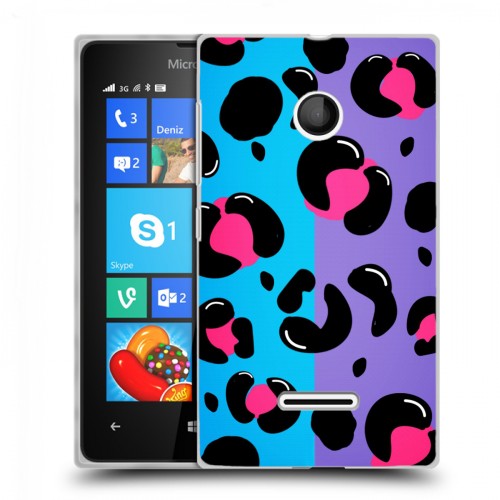 Дизайнерский пластиковый чехол для Microsoft Lumia 435 Узоры шкур