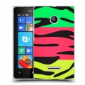 Дизайнерский пластиковый чехол для Microsoft Lumia 435 Узоры шкур