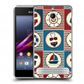 Дизайнерский силиконовый чехол для Sony Xperia E1 Лето на море