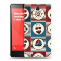 Дизайнерский силиконовый чехол для Xiaomi RedMi Note Лето на море