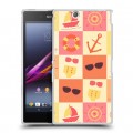 Дизайнерский пластиковый чехол для Sony Xperia Z Ultra  Лето на море