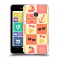 Дизайнерский пластиковый чехол для Nokia Lumia 530 Лето на море