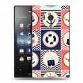 Дизайнерский пластиковый чехол для Sony Xperia acro S Лето на море