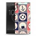 Дизайнерский пластиковый чехол для Sony Xperia XZs Лето на море