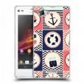 Дизайнерский пластиковый чехол для Sony Xperia L Лето на море