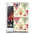 Дизайнерский пластиковый чехол для Sony Xperia L Лето на море