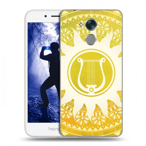 Дизайнерский пластиковый чехол для Huawei Honor 6A Олимпийские мандалы