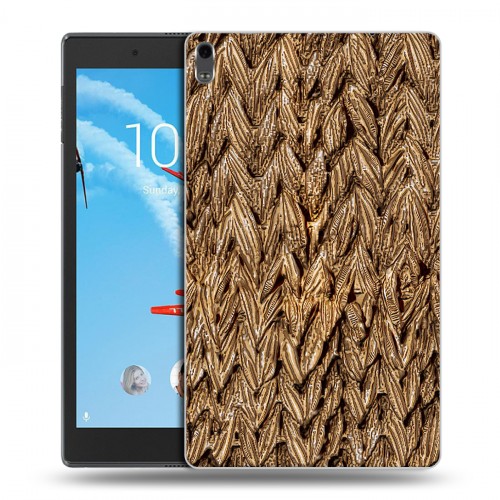 Дизайнерский силиконовый чехол для Lenovo Tab 4 8 Plus Плетеные текстуры