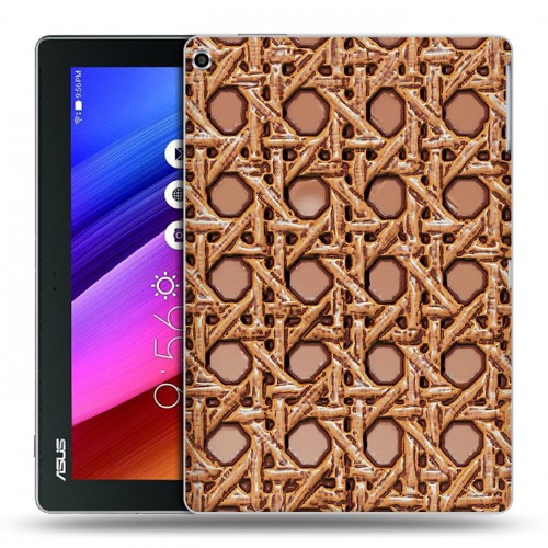 Дизайнерский силиконовый чехол для ASUS ZenPad 10 Плетеные текстуры