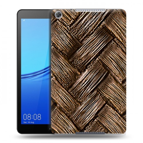 Дизайнерский силиконовый чехол для Huawei MediaPad M5 lite 8 Плетеные текстуры