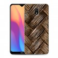 Дизайнерский силиконовый с усиленными углами чехол для Xiaomi RedMi 8A Плетеные текстуры