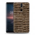 Дизайнерский пластиковый чехол для Nokia 8 Sirocco Плетеные текстуры