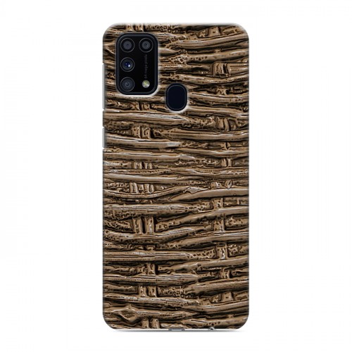 Дизайнерский силиконовый чехол для Samsung Galaxy M31 Плетеные текстуры