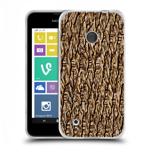 Дизайнерский пластиковый чехол для Nokia Lumia 530 Плетеные текстуры