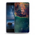 Дизайнерский пластиковый чехол для Nokia 8 Тайны космоса