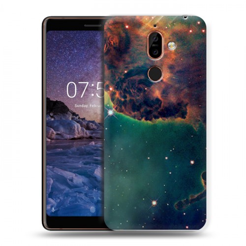 Дизайнерский пластиковый чехол для Nokia 7 Plus Тайны космоса