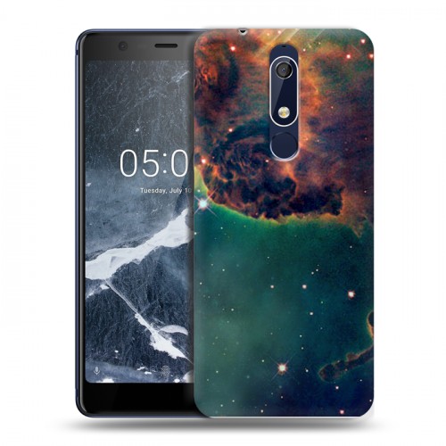 Дизайнерский пластиковый чехол для Nokia 5.1 Тайны космоса