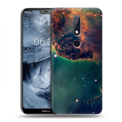 Дизайнерский пластиковый чехол для Nokia 6.1 Plus Тайны космоса