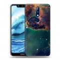 Дизайнерский силиконовый чехол для Nokia 5.1 Plus Тайны космоса