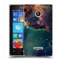 Дизайнерский пластиковый чехол для Microsoft Lumia 435 Тайны космоса