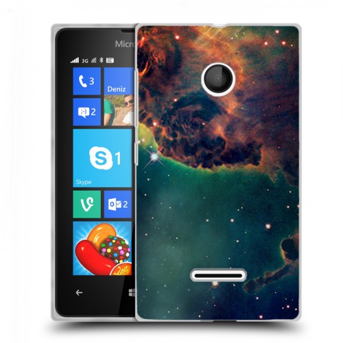 Дизайнерский пластиковый чехол для Microsoft Lumia 435 Тайны космоса