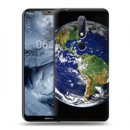 Дизайнерский пластиковый чехол для Nokia 6.1 Plus Тайны космоса