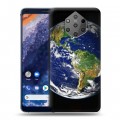 Дизайнерский силиконовый чехол для Nokia 9 PureView Тайны космоса