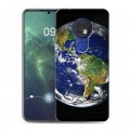 Дизайнерский силиконовый чехол для Nokia 6.2 Тайны космоса